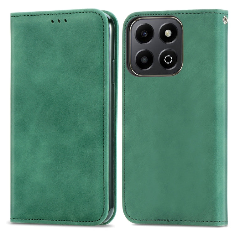For Honor 200 Smart Retro Skin Feel Magnetic Flip Leather Phone Case