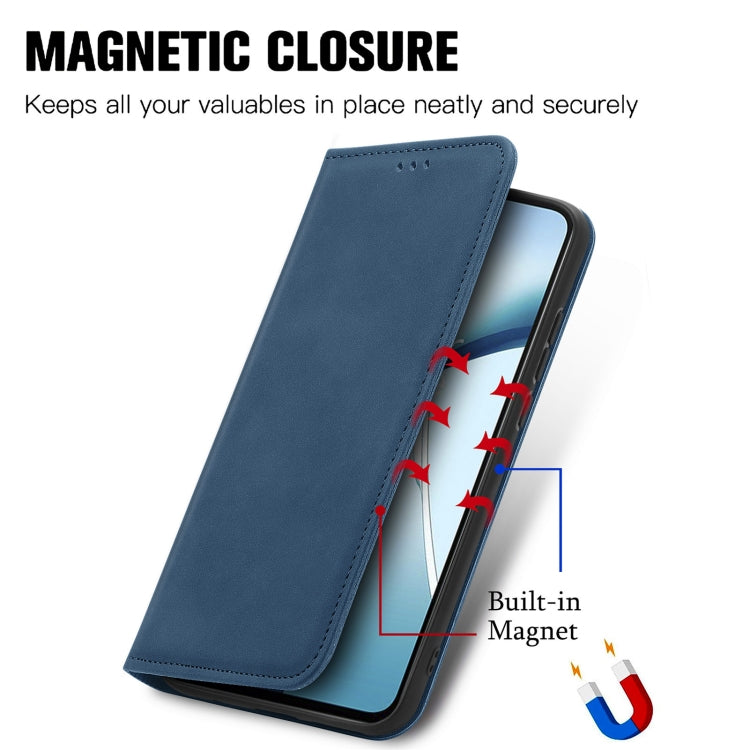 For Honor 200 Smart Retro Skin Feel Magnetic Flip Leather Phone Case