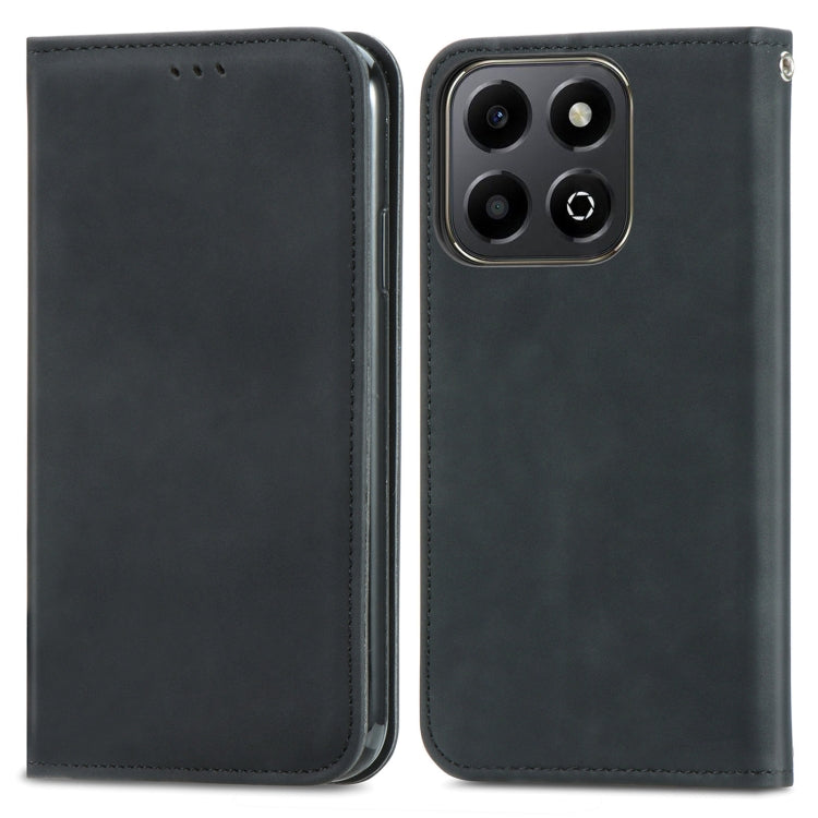 For Honor 200 Smart Retro Skin Feel Magnetic Flip Leather Phone Case