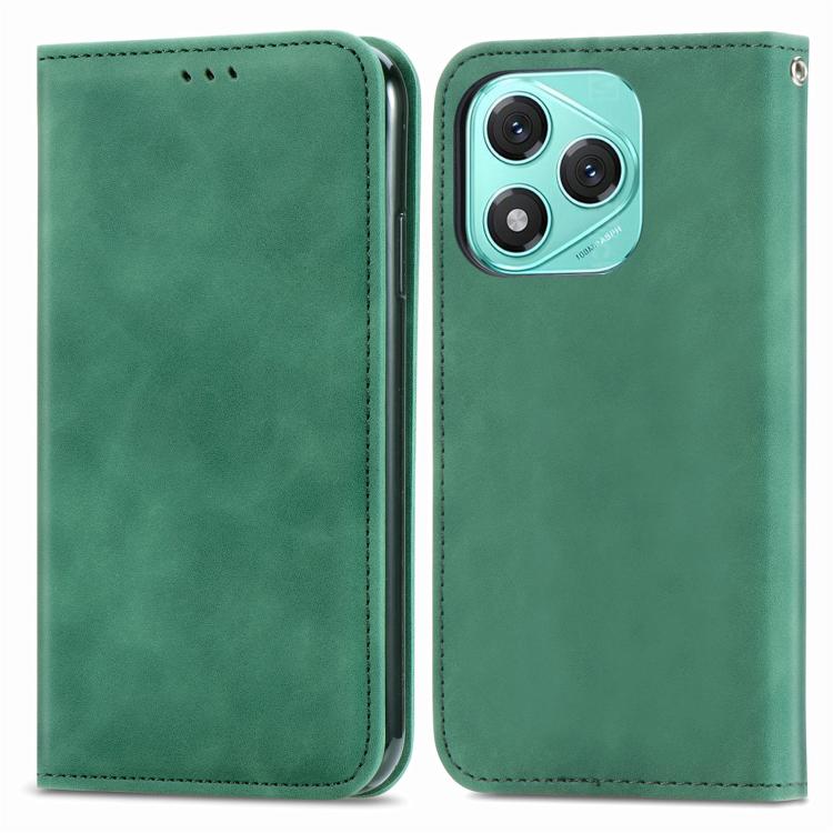 For Honor 400 Lite Global Retro Skin Feel Magnetic Flip Leather Phone Case
