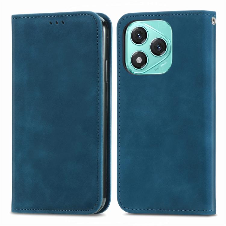 For Honor 400 Lite Global Retro Skin Feel Magnetic Flip Leather Phone Case
