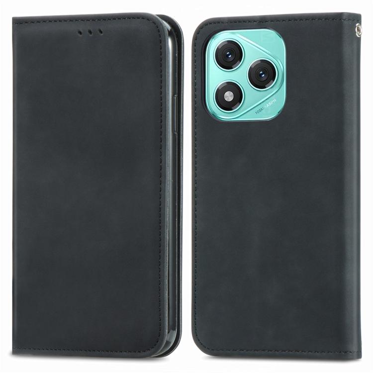 For Honor 400 Lite Global Retro Skin Feel Magnetic Flip Leather Phone Case