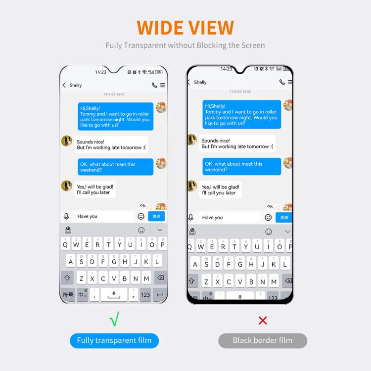 For Samsung Galaxy A17 5G 5pcs ENKAY 9H Big Arc Edge High Aluminum-silicon Tempered Glass Film