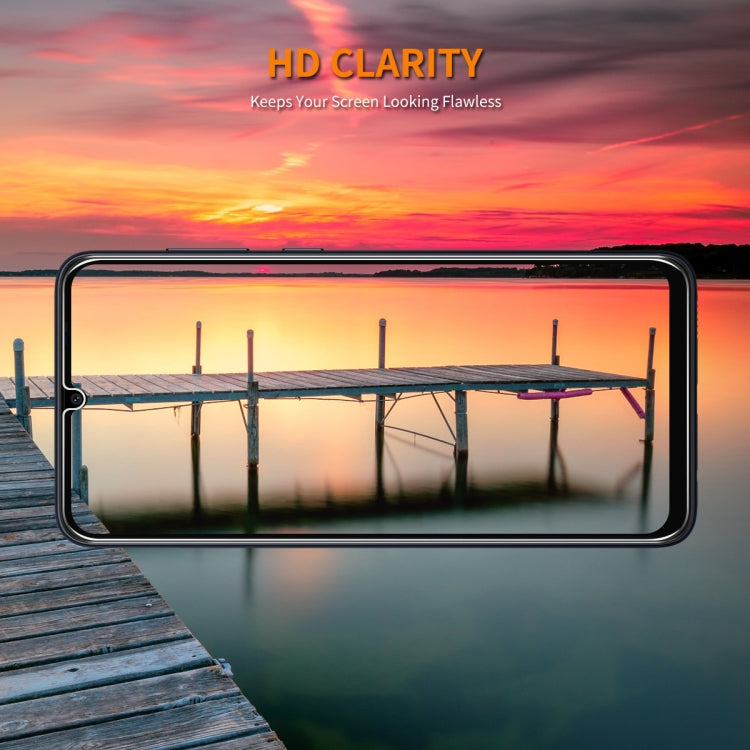 For Nokia C31 5pcs ENKAY 9H Big Arc Edge High Aluminum-silicon Tempered Glass Film