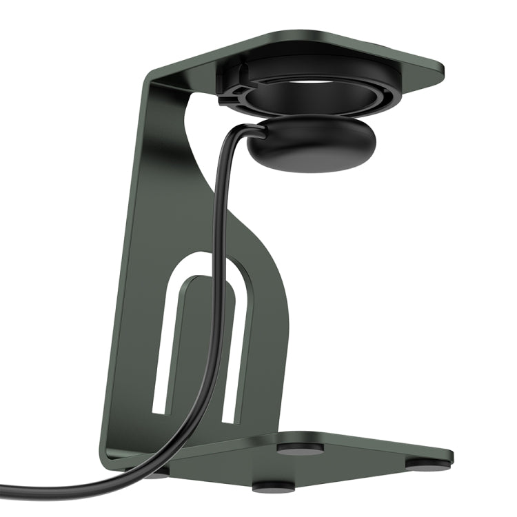 For  Fitbit Ace LTE Aluminum Alloy Watch Charging Stand with Charger - Gray