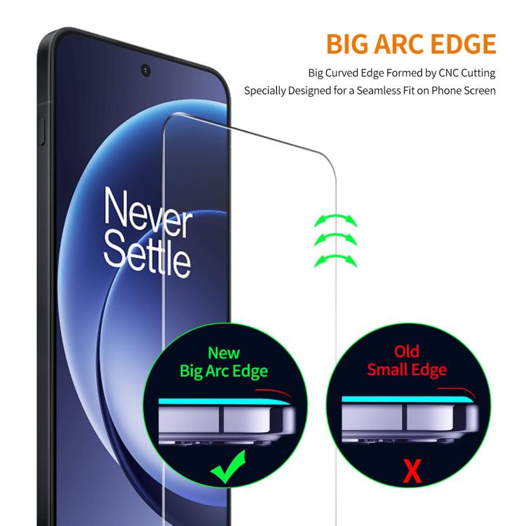 For OnePlus Nord CE6 ENKAY 9H Big Arc Edge High Aluminum-silicon Tempered Glass Film