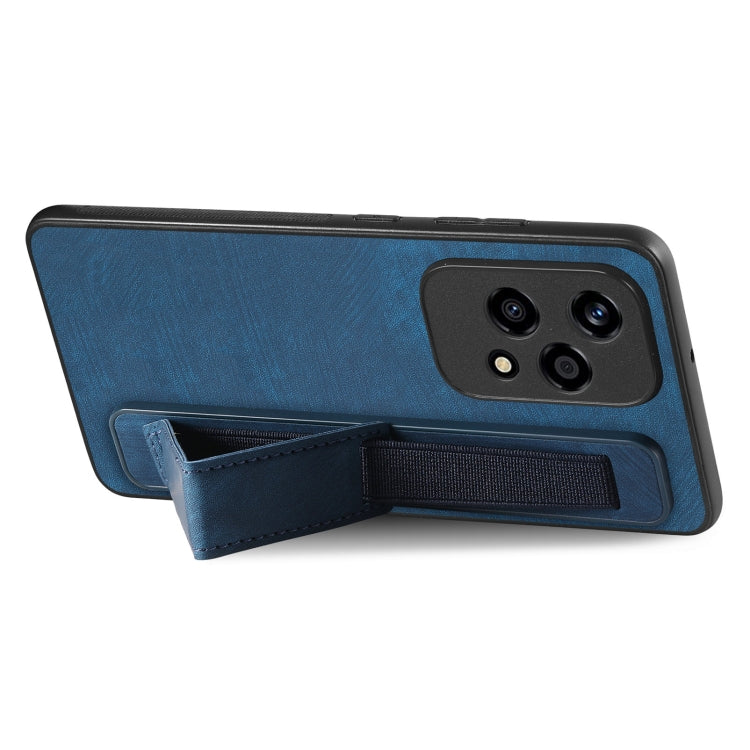For Honor 200 Lite Golbal Retro Wristband Holder Leather Back Phone Case