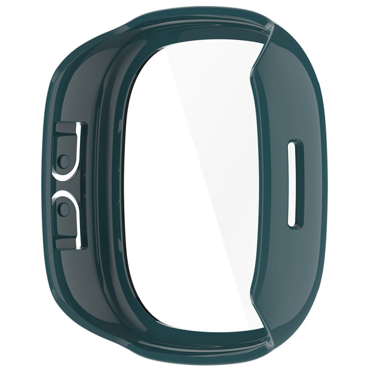 For Fitbit Ace LTE  PC + Tempered Glass Film Integrated Watch Protective Case