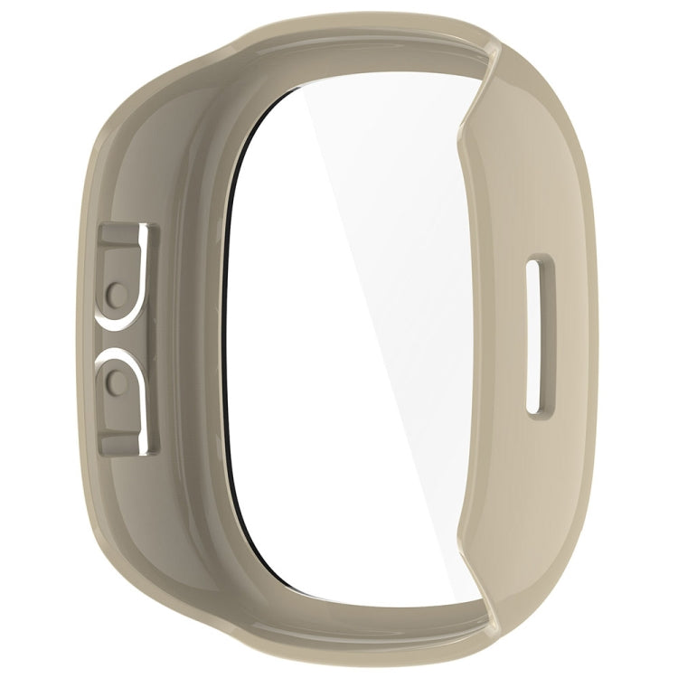 For Fitbit Ace LTE  PC + Tempered Glass Film Integrated Watch Protective Case