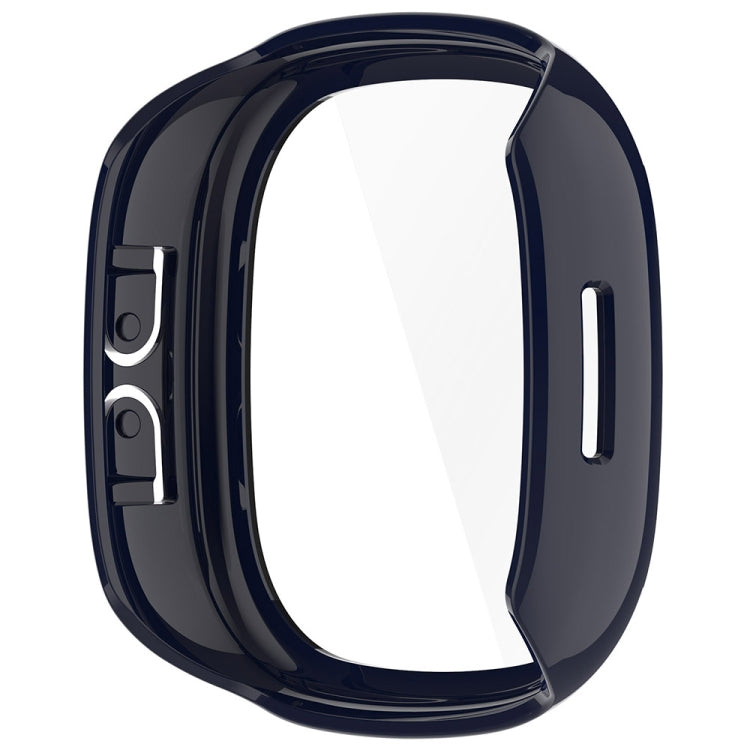 For Fitbit Ace LTE  PC + Tempered Glass Film Integrated Watch Protective Case