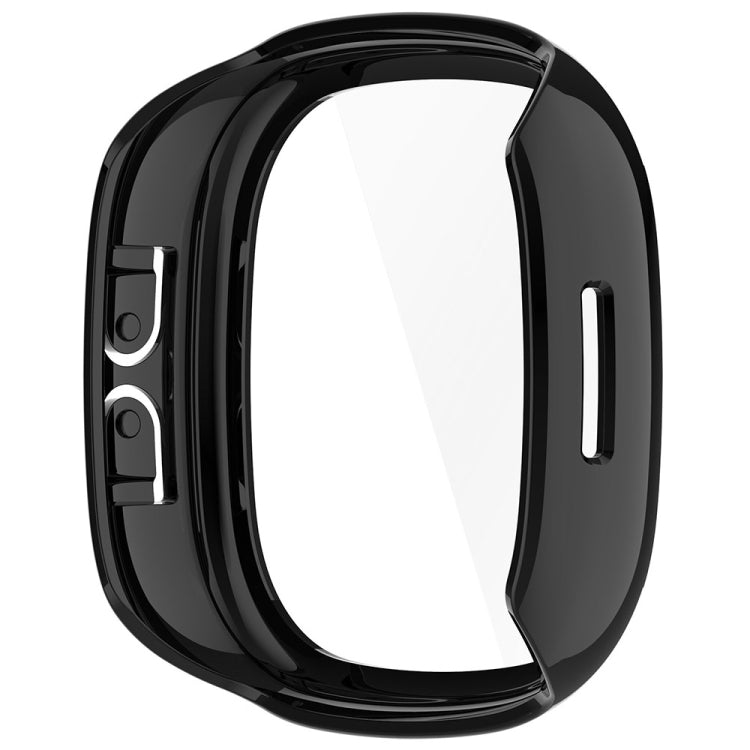 For Fitbit Ace LTE  PC + Tempered Glass Film Integrated Watch Protective Case