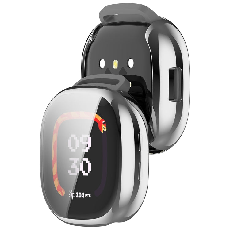 For Fitbit Ace LTE Full Coverage TPU Electroplated Watch Soft Case
