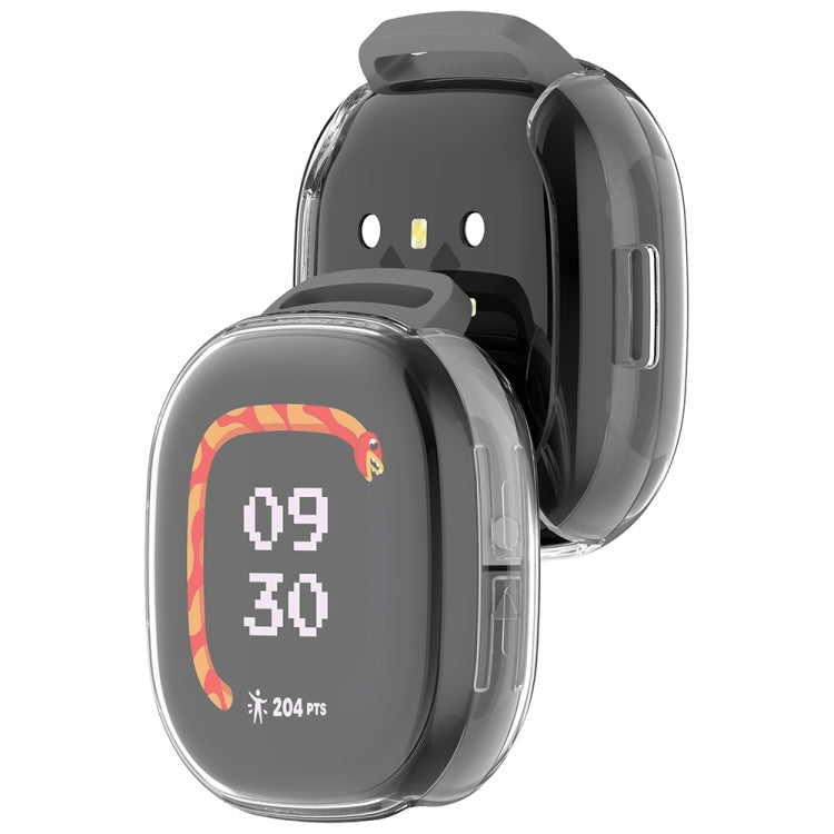 For Fitbit Ace LTE Full Coverage TPU Electroplated Watch Soft Case