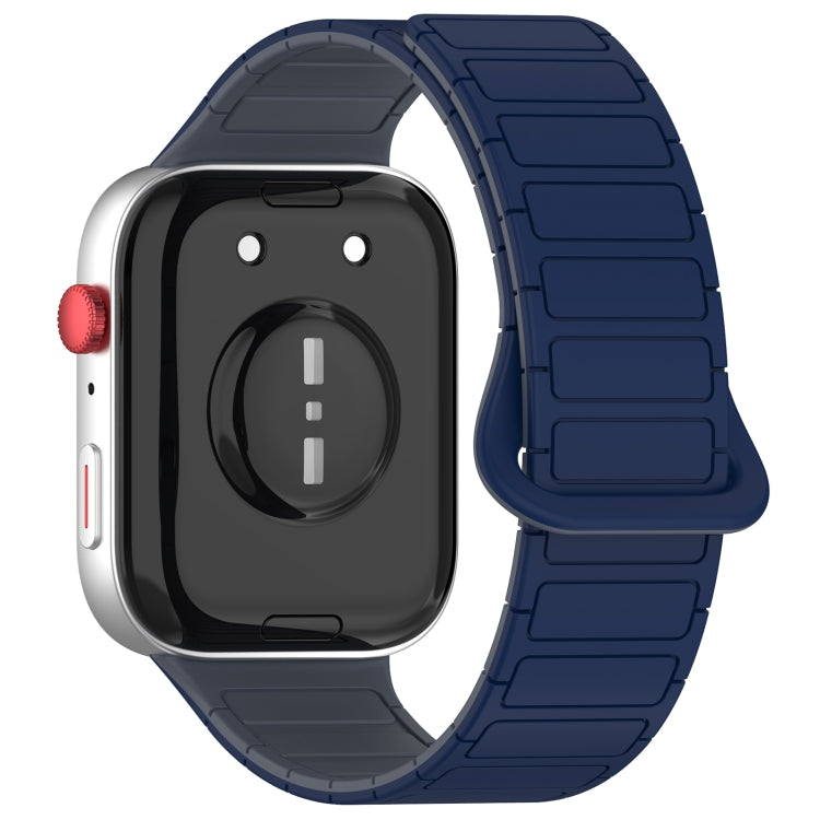 For Huawei Watch Fit3 Color Buckle Two Color Magnetic Silicone Watch Band