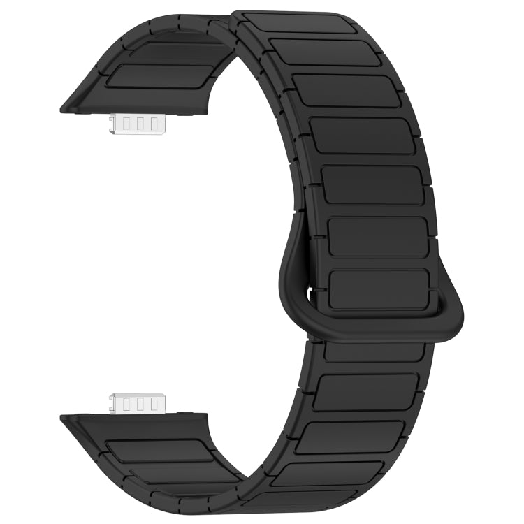 For Huawei Watch Fit3 Color Buckle Two Color Magnetic Silicone Watch Band