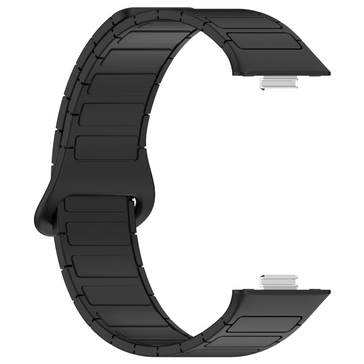 For Huawei Watch Fit3 Color Buckle Two Color Magnetic Silicone Watch Band