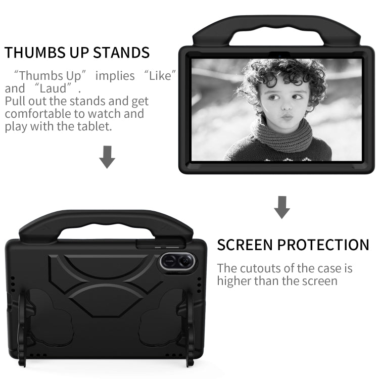 For Honor Pad X9 Children EVA Shockproof Tablet Case with Thumb Bracket