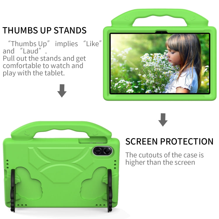 For Honor Pad X9 Children EVA Shockproof Tablet Case with Thumb Bracket