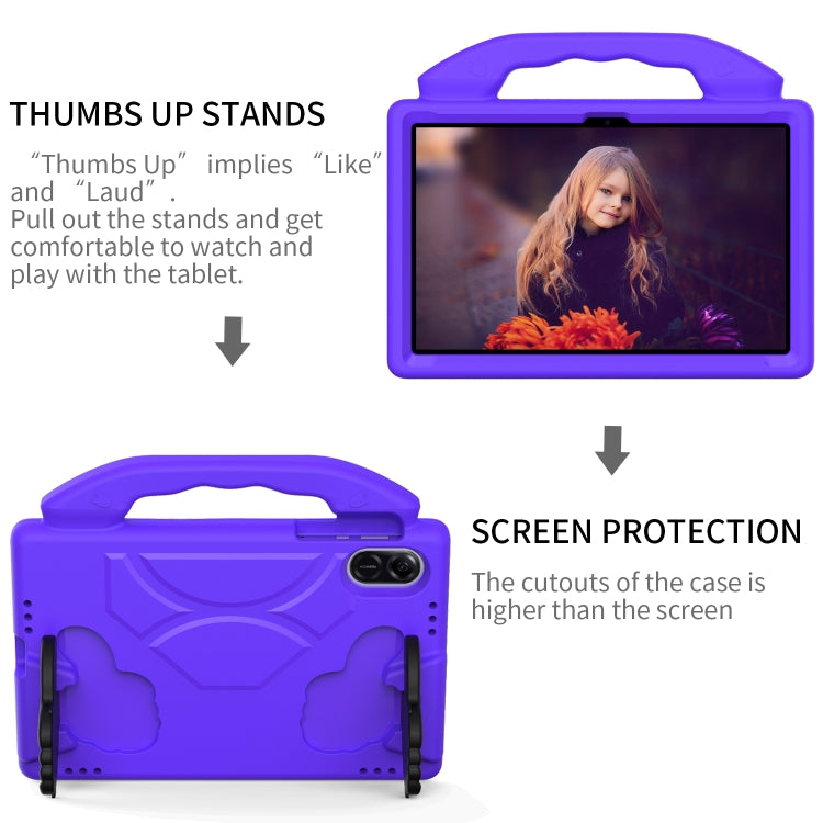 For Honor Pad X8 Pro 11.2 2023 Children EVA Shockproof Tablet Case with Thumb Bracket