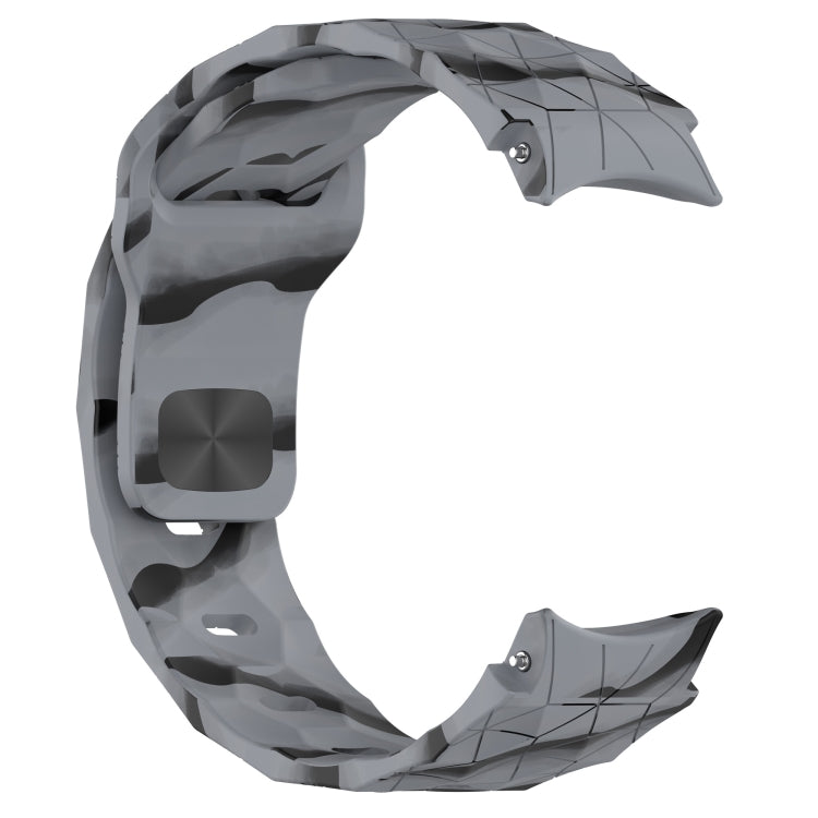For Samsung Galaxy Watch FE 40mm Football Texture Reverse Buckle Silicone Watch Band
