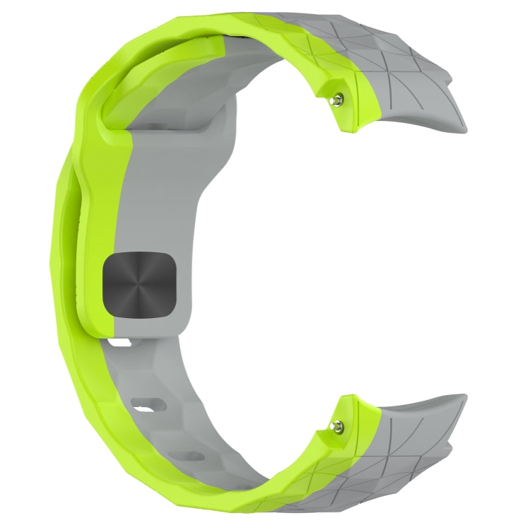 For Samsung Galaxy Watch 6 Classic 43mm Football Texture Reverse Buckle Silicone Watch Band