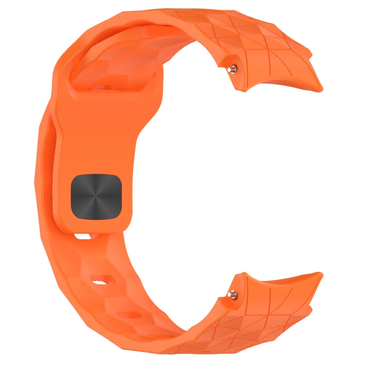 For Samsung Galaxy Watch 5  44mm Football Texture Reverse Buckle Silicone Watch Band
