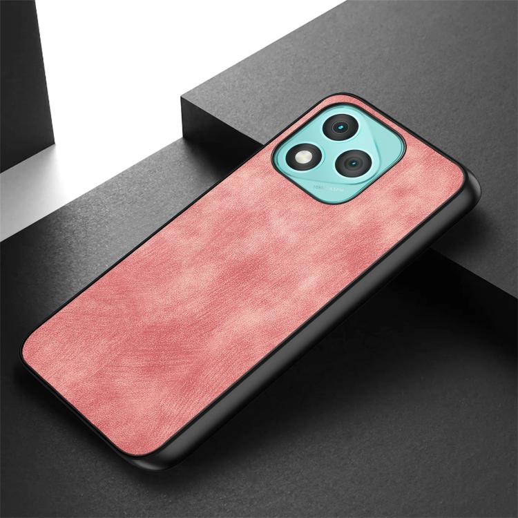 For Honor 400 Lite Global Vintage Leather PC Back Cover Phone Case