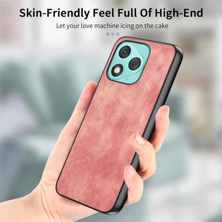 For Honor 400 Lite Global Vintage Leather PC Back Cover Phone Case