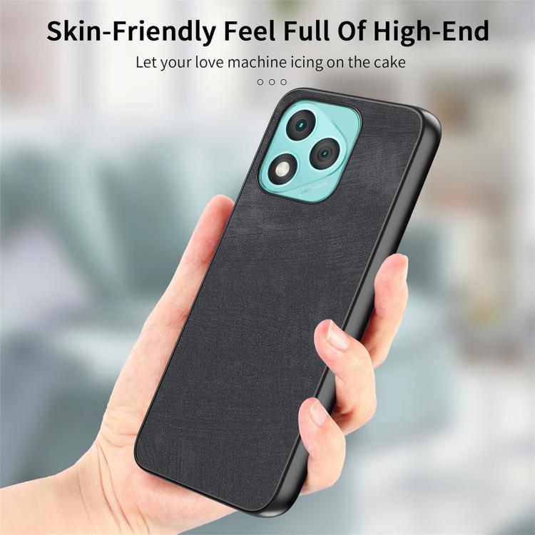 For Honor 400 Lite Global Vintage Leather PC Back Cover Phone Case