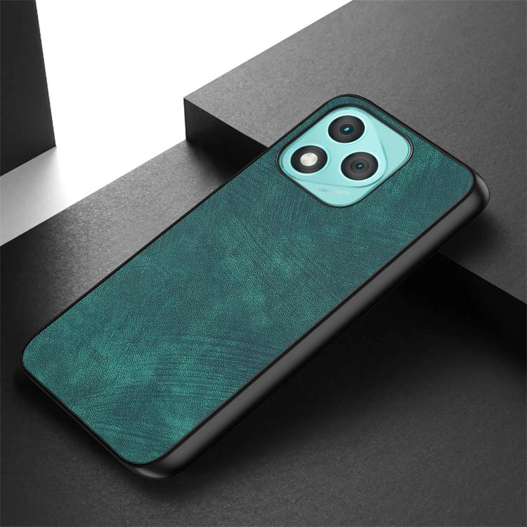 For Honor 400 Lite Global Vintage Leather PC Back Cover Phone Case