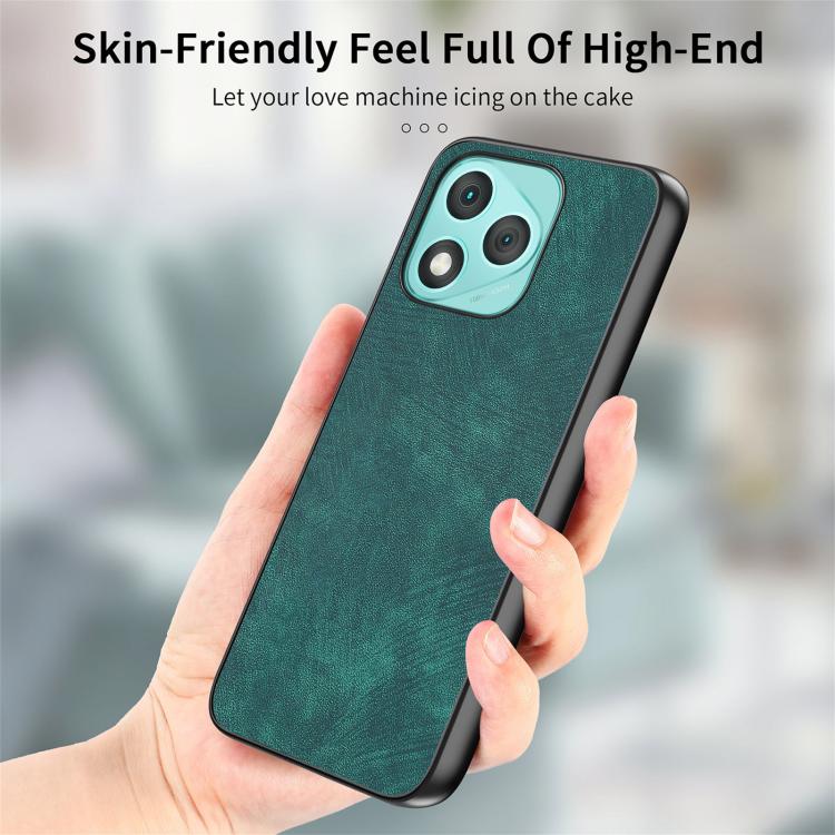 For Honor 400 Lite Global Vintage Leather PC Back Cover Phone Case