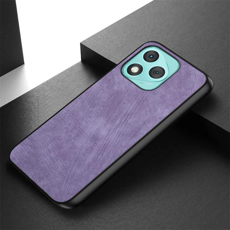 For Honor 400 Lite Global Vintage Leather PC Back Cover Phone Case