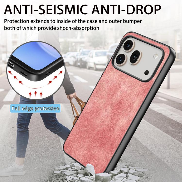 For Honor 600 Global Vintage Leather PC Back Cover Phone Case