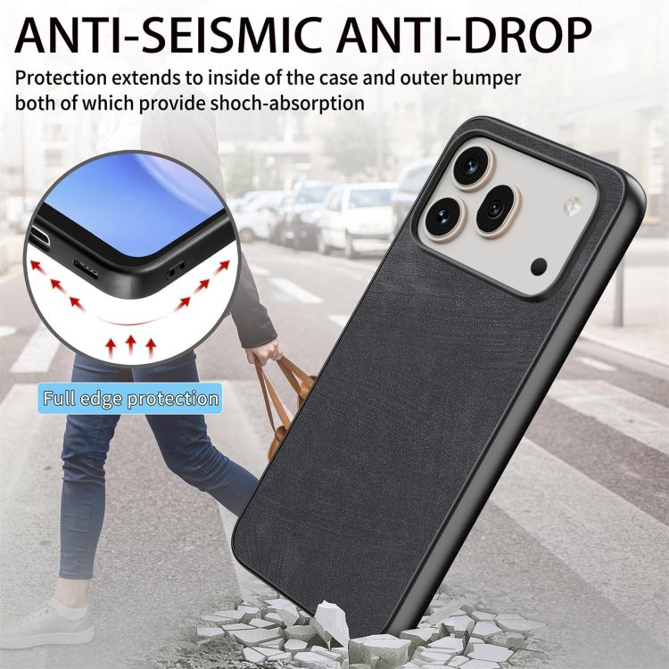 For Honor 600 Global Vintage Leather PC Back Cover Phone Case