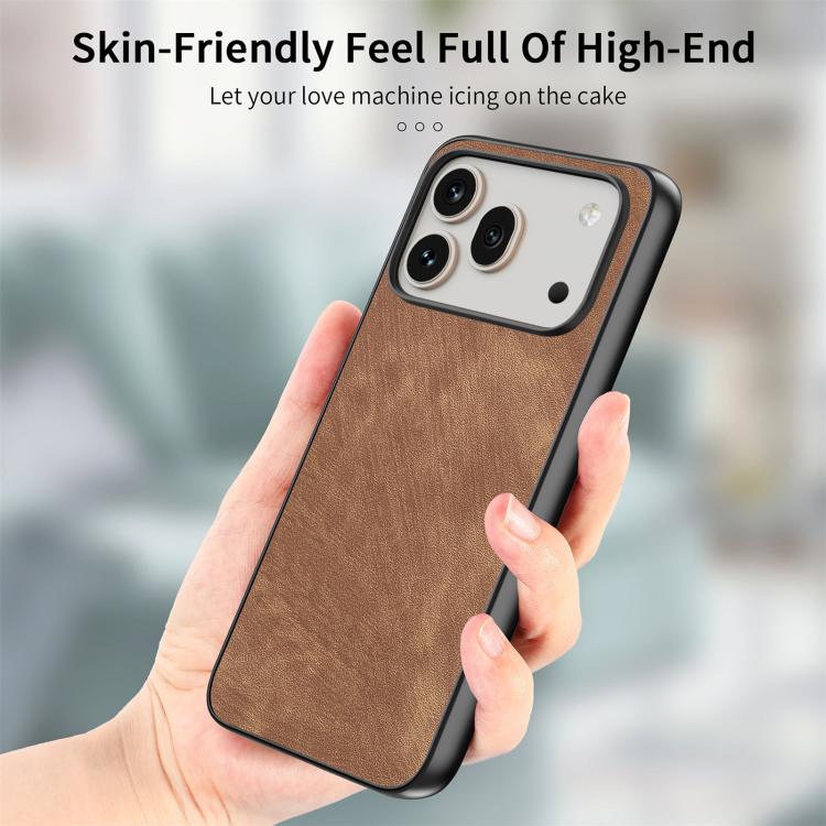 For Honor 600 Global Vintage Leather PC Back Cover Phone Case