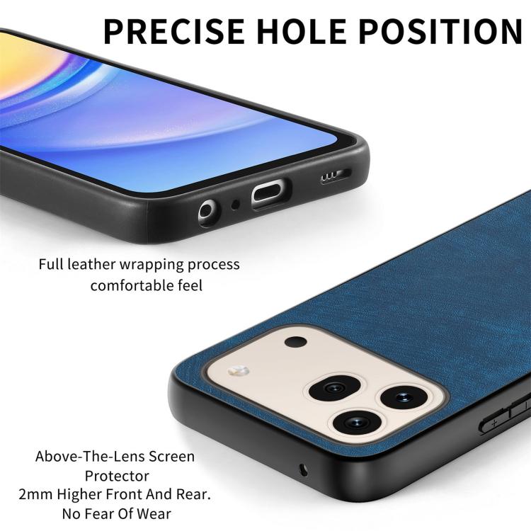 For Honor 600 Pro Global Vintage Leather PC Back Cover Phone Case