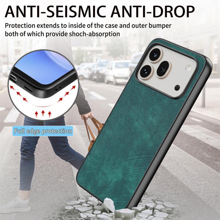 For Honor 600 Pro Global Vintage Leather PC Back Cover Phone Case