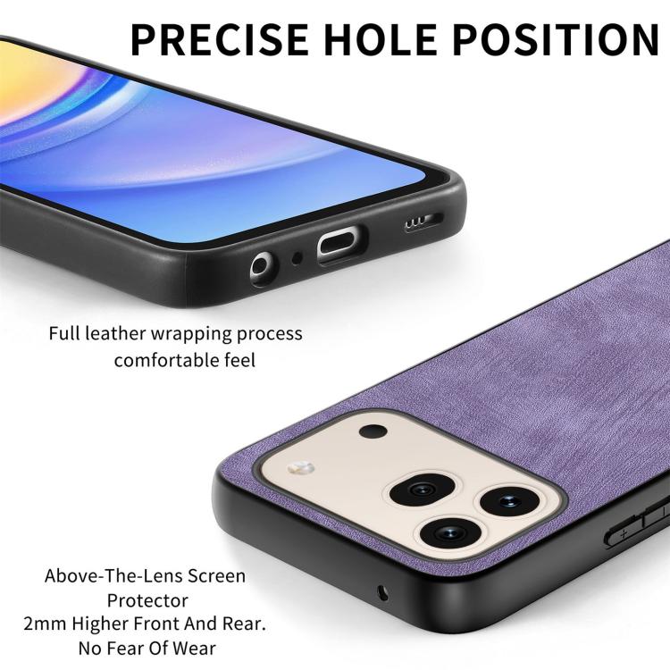 For Honor 600 Pro Global Vintage Leather PC Back Cover Phone Case