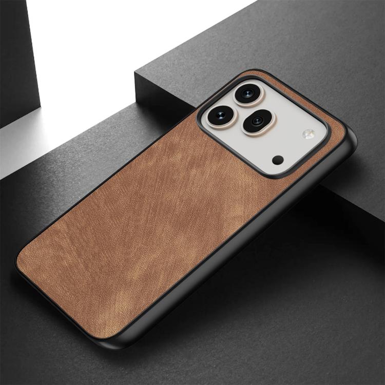 For Honor 600 Pro Global Vintage Leather PC Back Cover Phone Case
