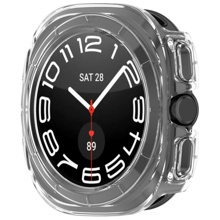 For Samsung Galaxy Watch Ultra 47mm / Ultra 2025 Half Coverage Hollowed PC Watch Protective Cover
