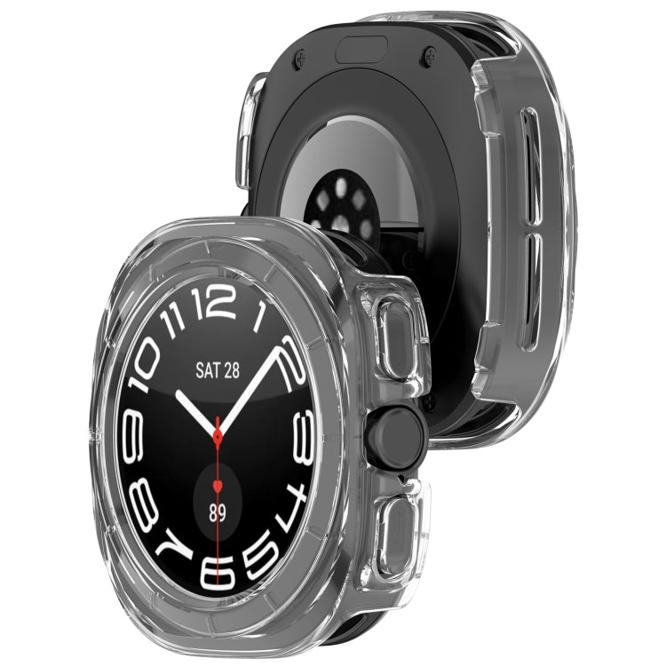 For Samsung Galaxy Watch Ultra 47mm / Ultra 2025 Half Coverage Hollowed PC Watch Protective Cover
