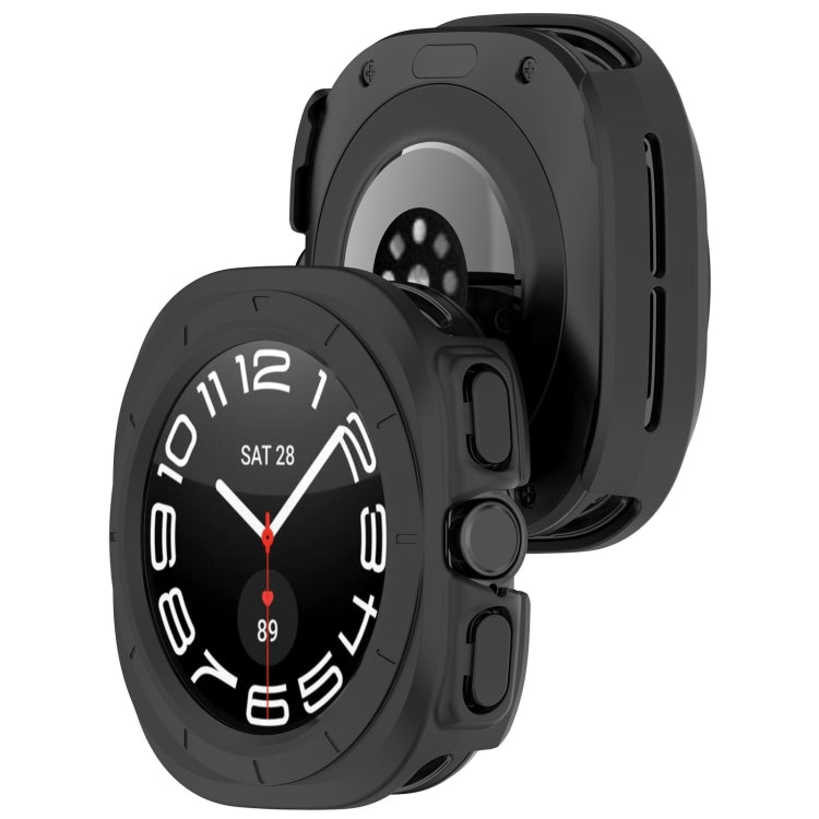For Samsung Galaxy Watch Ultra 47mm / Ultra 2025 Half Coverage Hollowed PC Watch Protective Cover