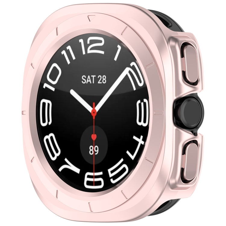 For Samsung Galaxy Watch Ultra 47mm / Ultra 2025 Half Coverage Hollowed PC Watch Protective Cover