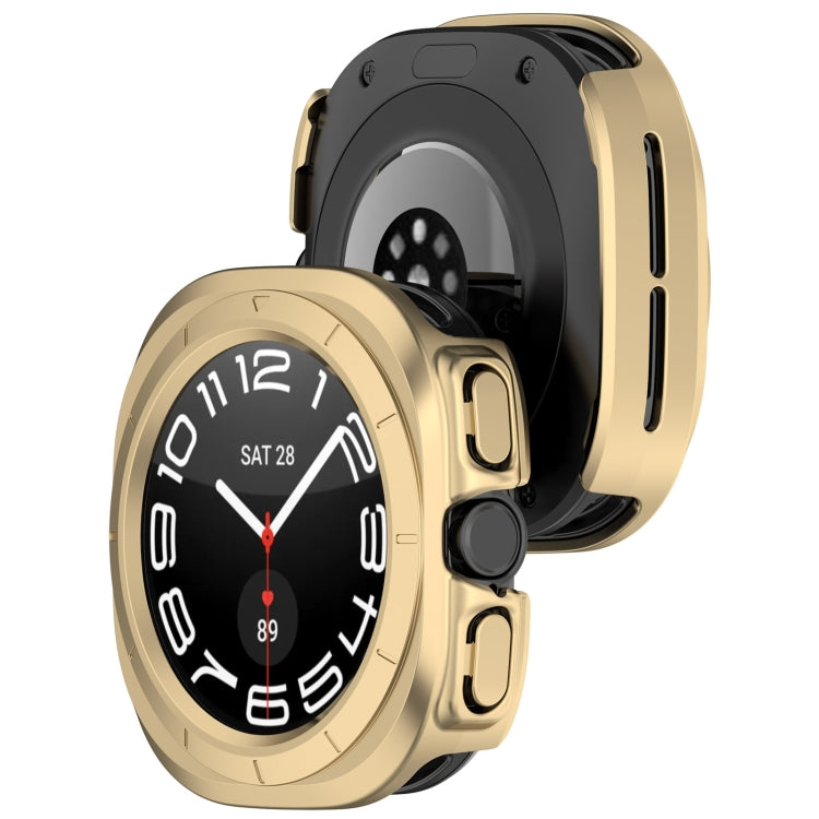 For Samsung Galaxy Watch Ultra 47mm / Ultra 2025 Half Coverage Hollowed PC Watch Protective Cover