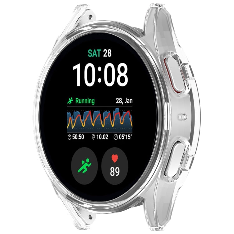 For Samsung Galaxy Watch 7 44mm Half Coverage Hollowed PC Watch Protective Cover
