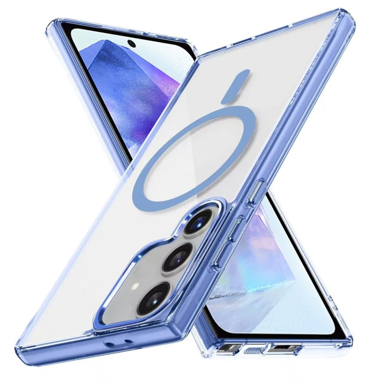 For Samsung Galaxy A55 5G Ice Color Magnetic Series TPU Hybrid Acrylic Magsafe Phone Case