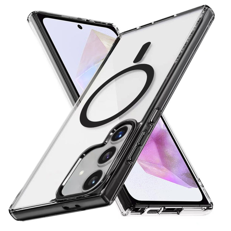 For Samsung Galaxy A35 5G Ice Color Magnetic Series TPU Hybrid Acrylic Magsafe Phone Case