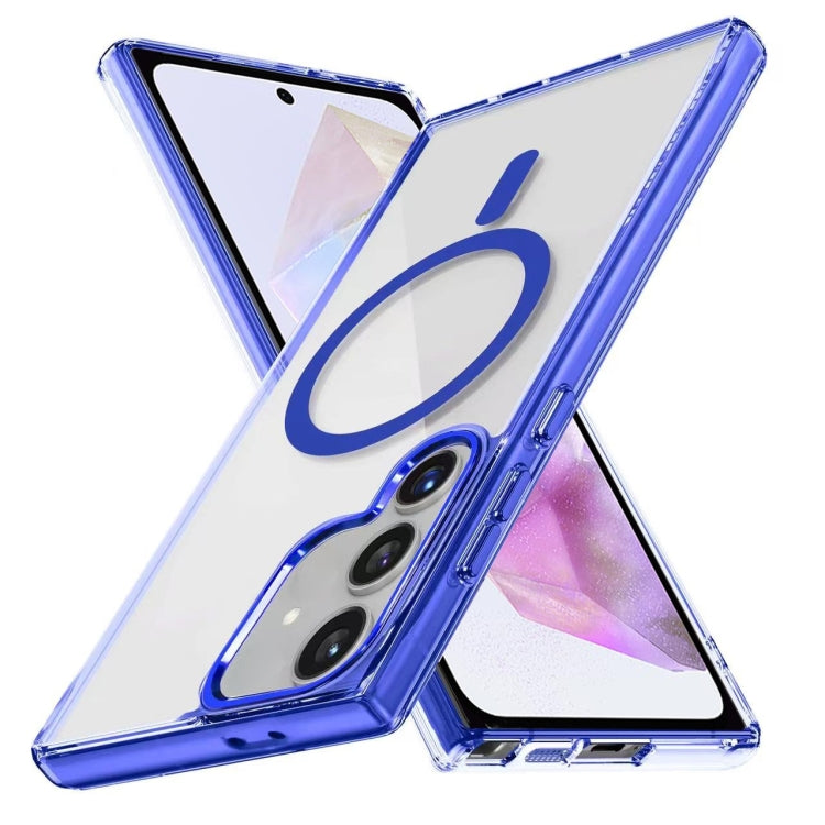 For Samsung Galaxy A35 5G Ice Color Magnetic Series TPU Hybrid Acrylic Magsafe Phone Case