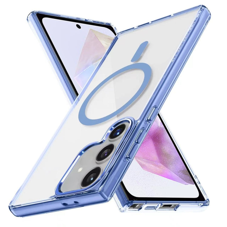 For Samsung Galaxy A35 5G Ice Color Magnetic Series TPU Hybrid Acrylic Magsafe Phone Case