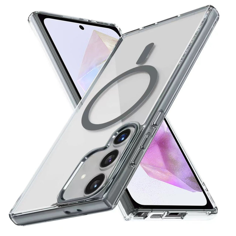 For Samsung Galaxy A35 5G Ice Color Magnetic Series TPU Hybrid Acrylic Magsafe Phone Case